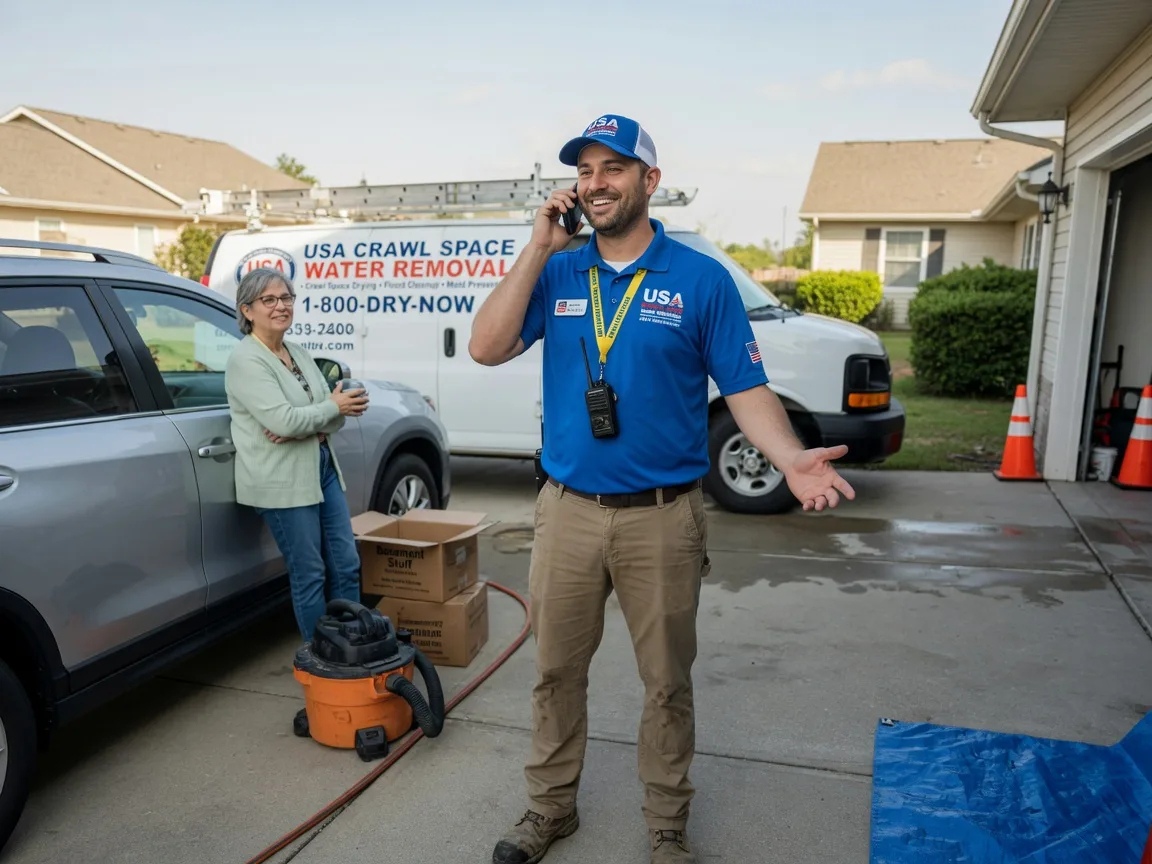 Crawl Space Water Removal Jacob, IL FAQs